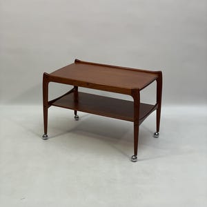 Danish Teak Serving Table - Classic 1960s Design