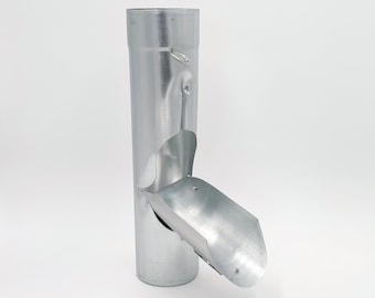 Zinc water collector ø 100 mm NEW