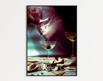 Cocktail Wall Art, Wine Art Print, Barcart Art Print, Cocktail Art Print, Barcart Print, Alcohol Poster, Wine Wall Decor, Alcohol Print