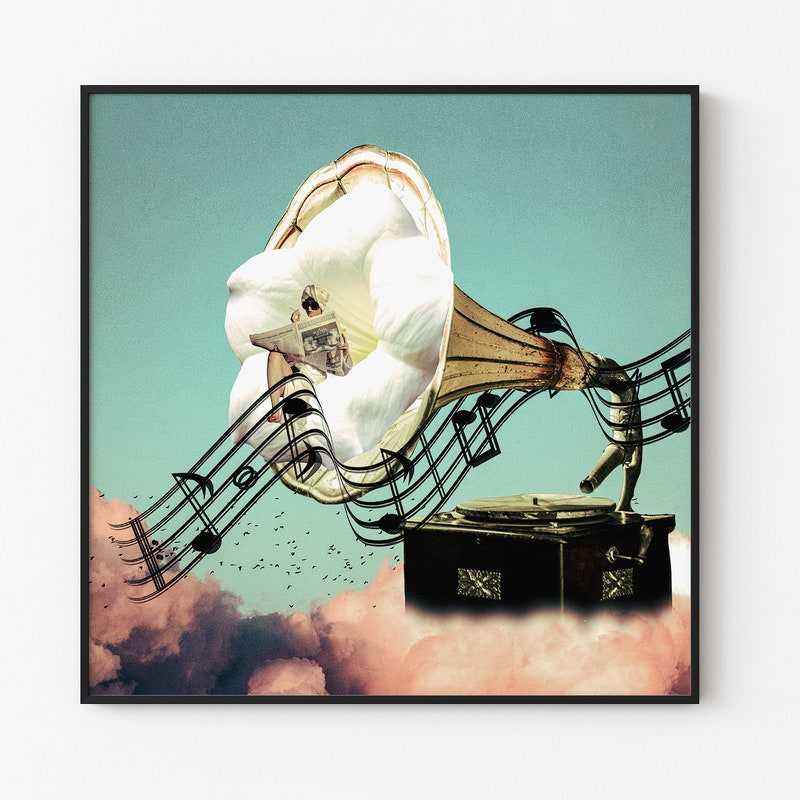 Music Art Print - Etsy