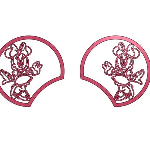 Minnie Mouse Mickey Ears 3d Print File