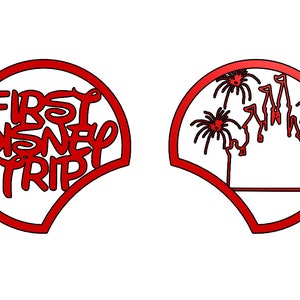 First Visit Mickey Ears 3D Print File