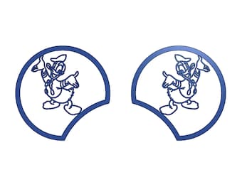3D-afdrukbestand Donald Duck Mickey Ears