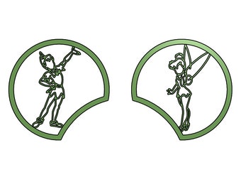 Peter Pan en Tinker Bell Mickey Ears 3D-printbestand