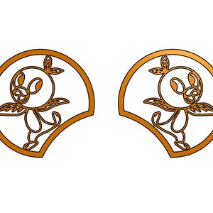 Orange Bird Mickey Ears 3d Print File