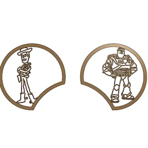 Toy Story Woody And Buzz Mickey Ears 3d Print File