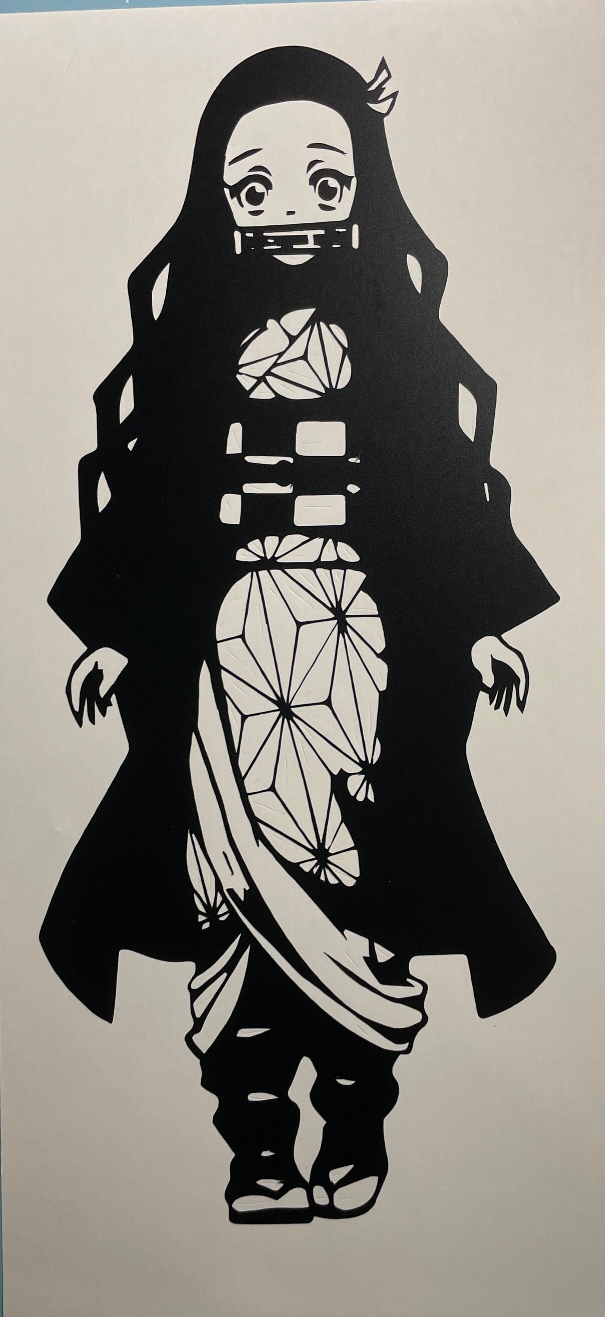 Demon Slayer Nezuko Full Body Vinyl Decal - Etsy
