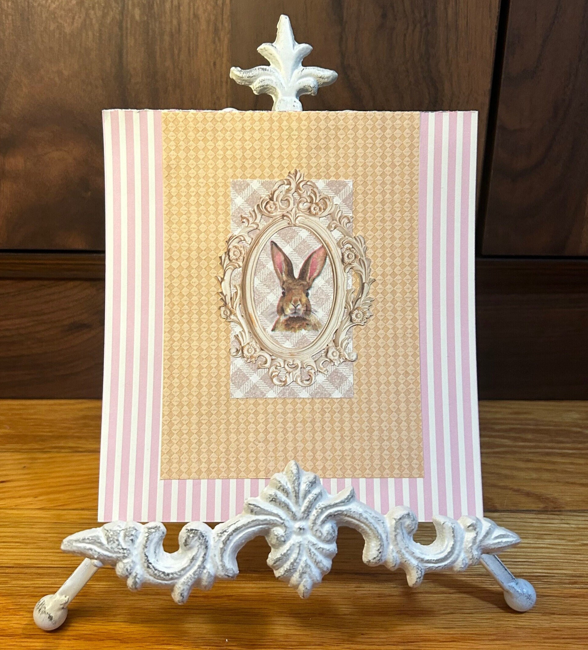 Original Rabbit Collage Art - Etsy