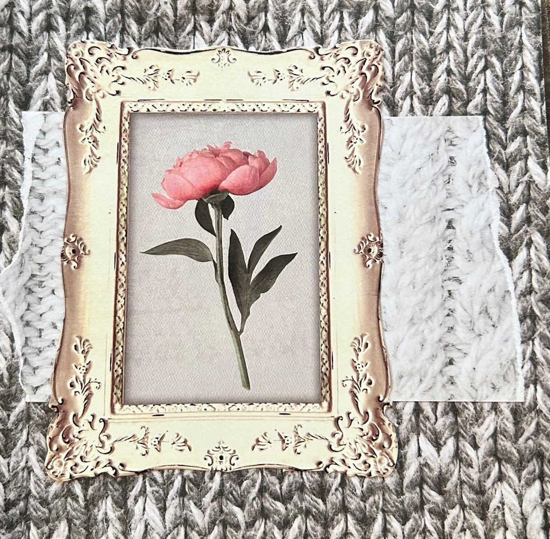 Original Collage Decoupaged Etsy