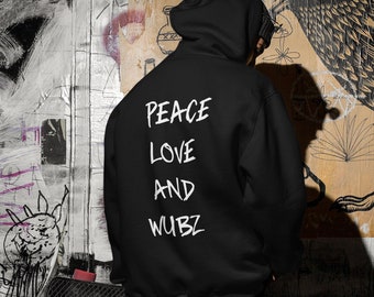 Lsdream Merch-lsdream Hoodie-peace Love and Wubs-wakaan Hoodie