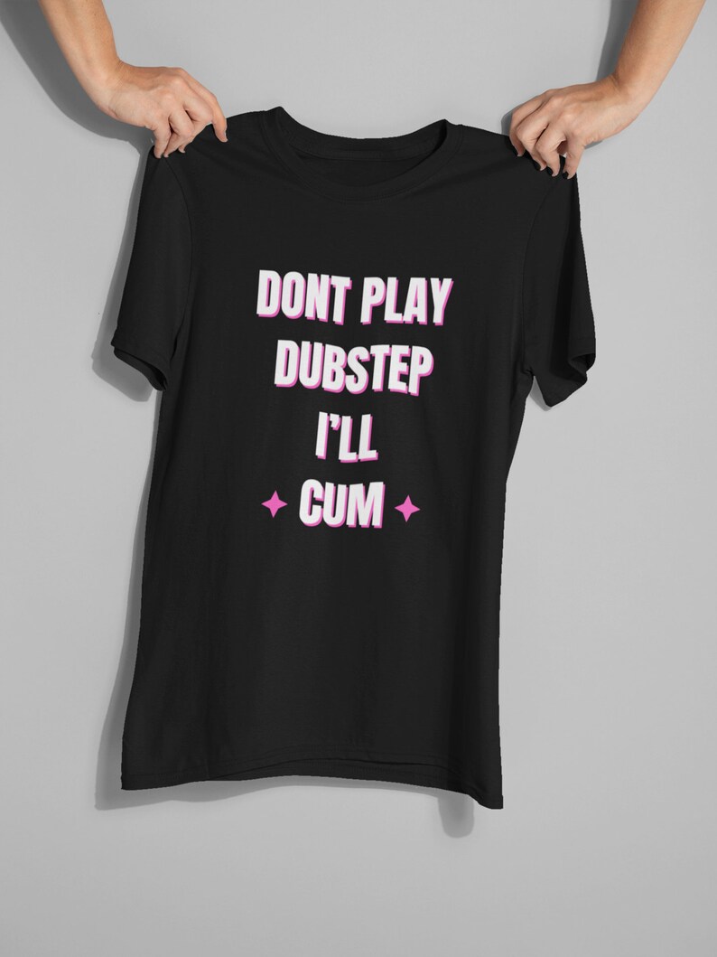 Edm-merch - rolig rave-tröja - rave-merch - dubstep-tröja - edm-presenter - edc - rolig present till raves - festivalkläder Black