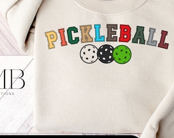 Funny Pickleballer Crewneck Sweatshirt, Pickleball Lover Gift