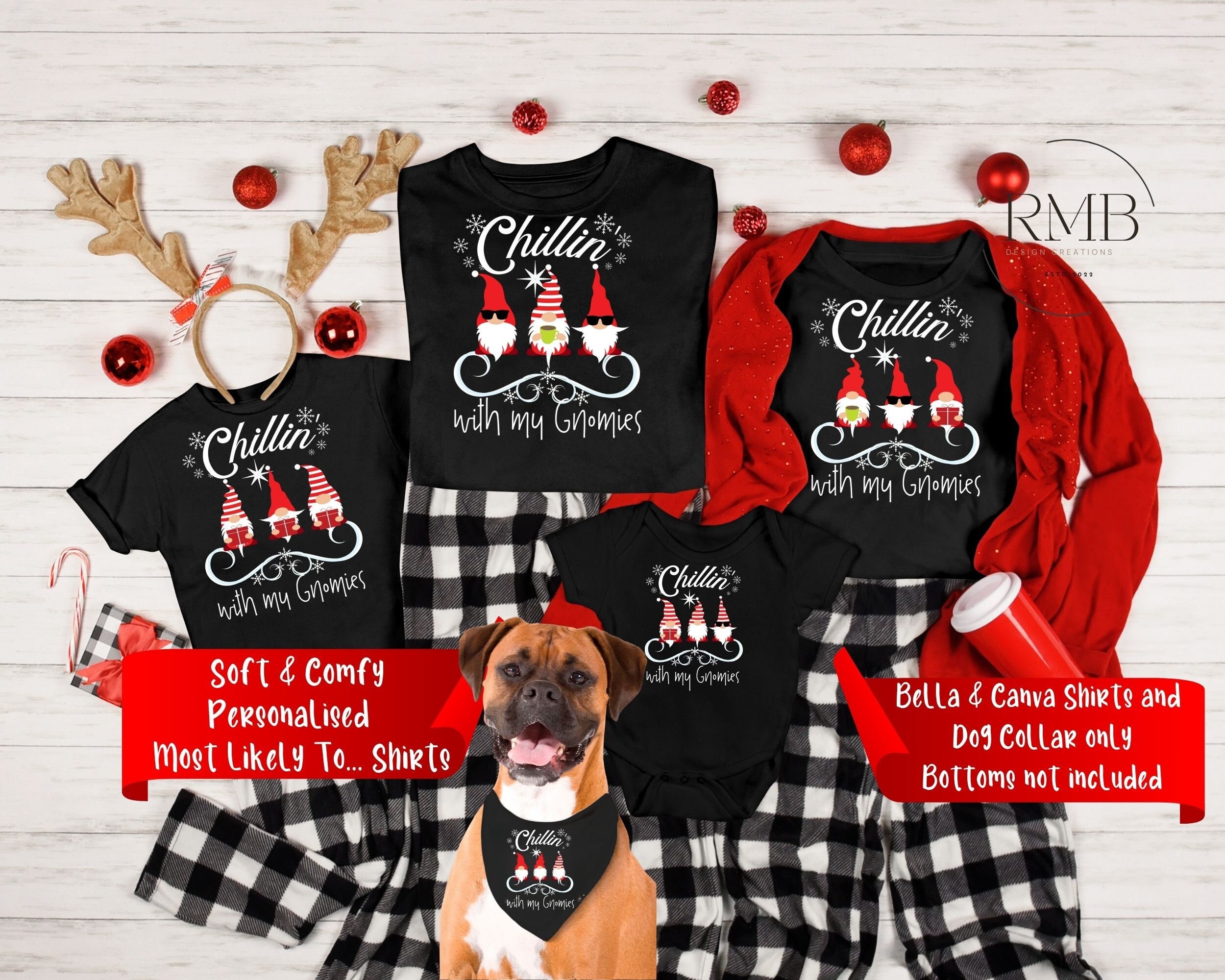 Family christmas pajamas including dog hotsell