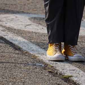 Buy Yellow Converse Online In India Etsy India