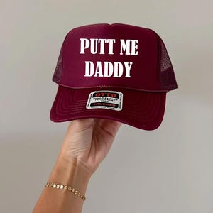 Golf Sayings Custom Trucker Hat, Golf Bachelorette Party Hats bild 10