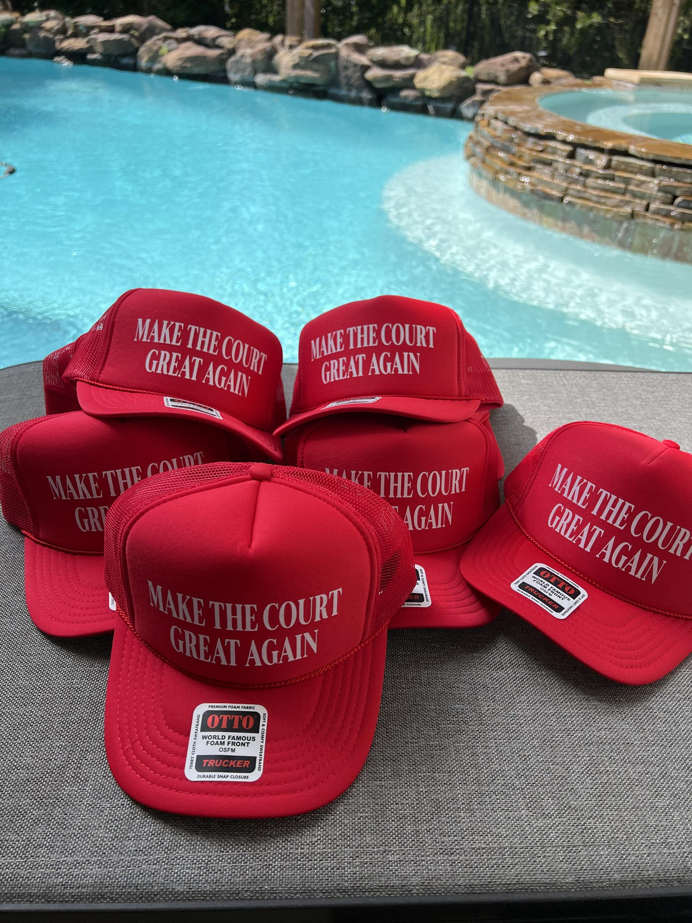 Make Your Text Great Again Custom Trucker Hat, Personalized Text ...