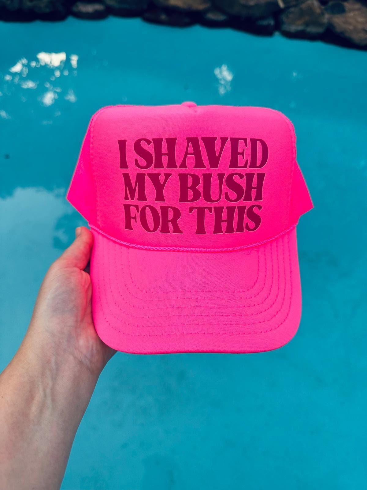 I Shaved My Bush for This Trucker Hat, Bachelorette Party  display picture 2