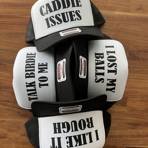 Golf Sayings Custom Trucker Hat, Golf Bachelorette Party Hats bild 11