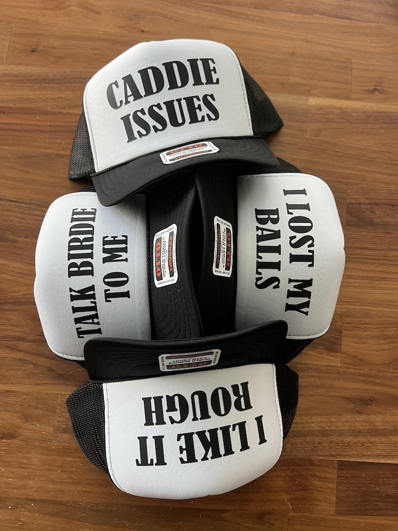 Golf Sayings Custom Trucker Hat, Golf Bachelorette Party Hats bild 11