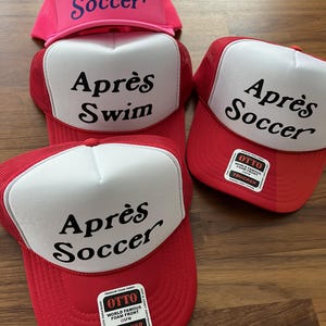 Custom Après Ski, Football, Hockey, Tennis Trucker Hats, Apres Sports Hats
