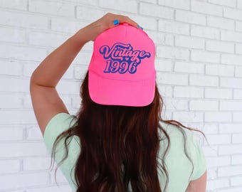 Vintage 1996 30th Birthday Trucker Hat