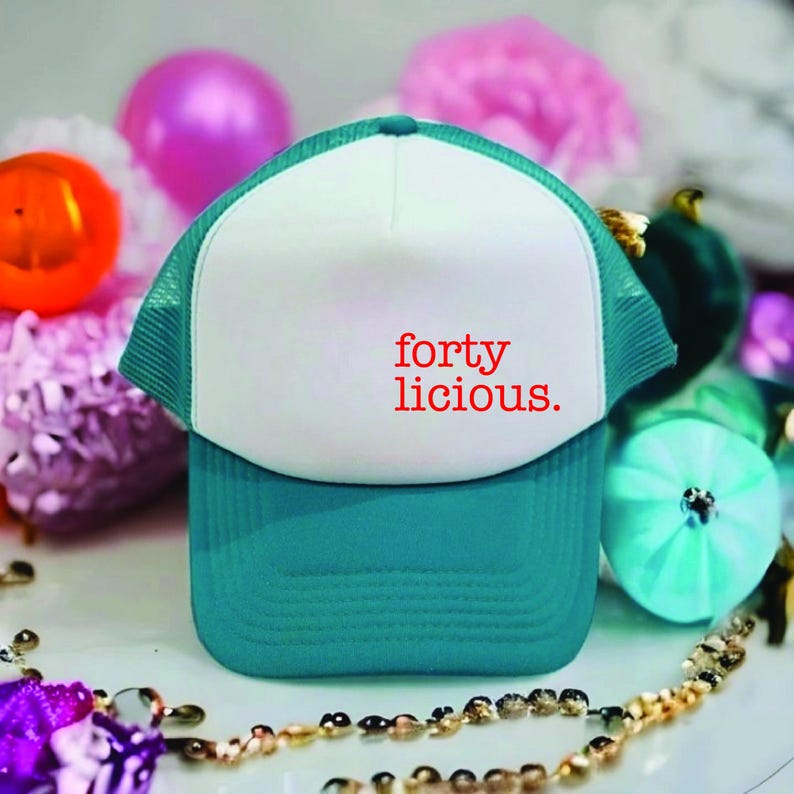 Gorras de camionero personalizadas de neón para despedida de soltera o fiesta en la piscina. imagen 14