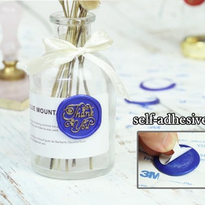 Coustom Self Adhesive Wax Seal, Letter Wax Seal Stickers, Wedding Invitations, Personalised Sealing Wax Sticker image 4