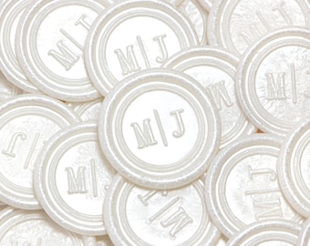 Wachssiegel Aufkleber, Wachssiegelaufkleber mit individuellem Logo, Handgefertigte Wachssiegelaufkleber für Hochzeitseinladung, Wachssiegelaufkleber