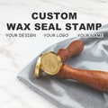 Custom Wax Stamp Kit, Custom Any Logo Wax Seal, Personalized Wax Seals, Custom Wax Seal Stamp Kit For Wedding Invitation, Wedding Wax Seal