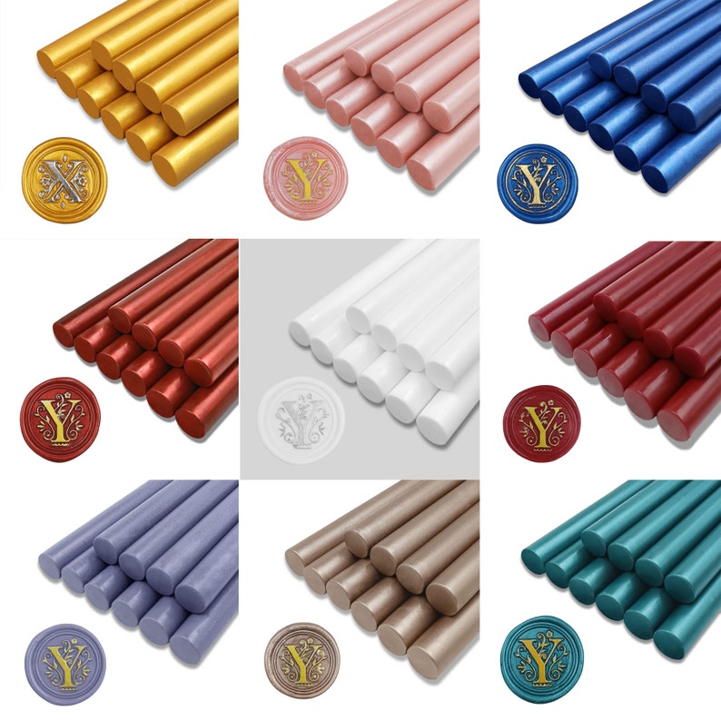 10pcs/pack Sealing Wax Sticks Glue Gun Sealing Wax Mailing Etsy