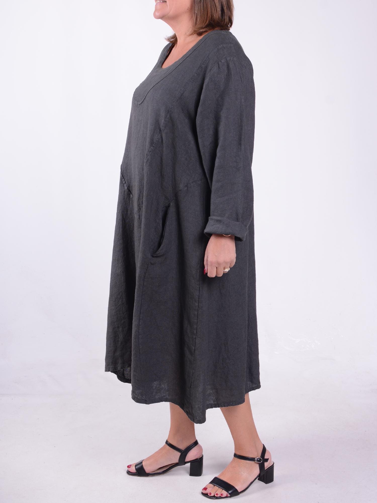 linen lagenlook dress Poetry | Dresses | Poetry Silk Linen Abstract Lagenlook Shift Dress Size 2 Art To Wear Coastal