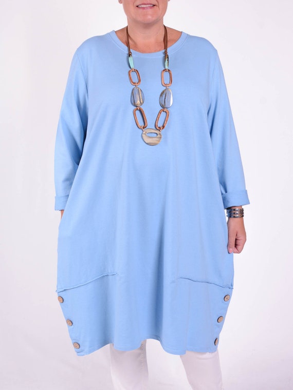 Lagenlook jersey dress hotsell