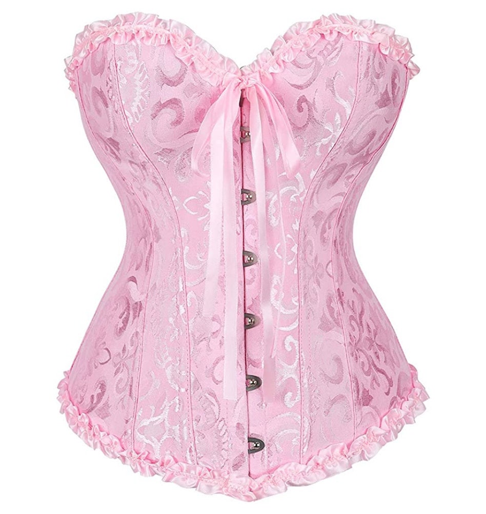 Lace up Corset Top White Corset Top Boned Handmade Floral Etsy