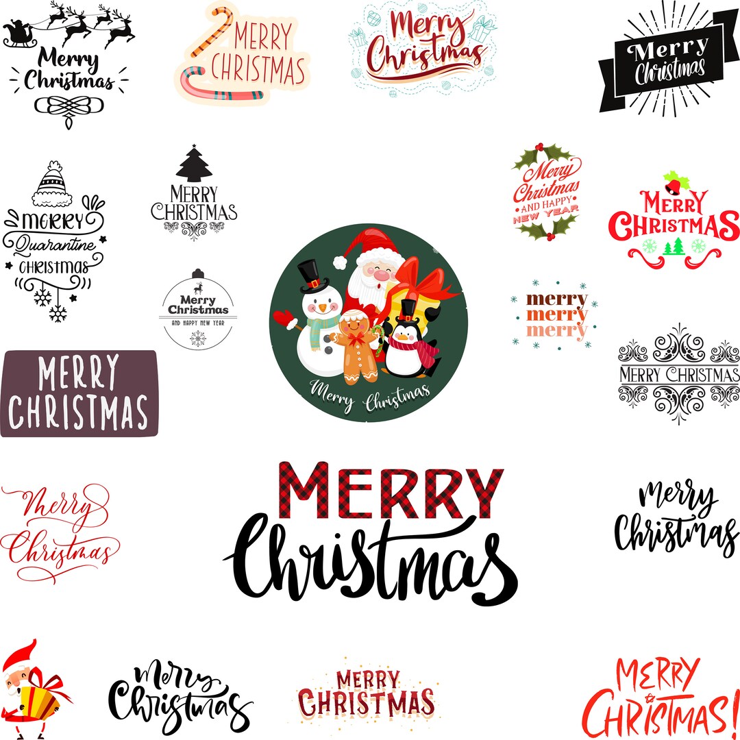 Christmas SVG Bundle, Christmas Sign Svg , Merry Christmas Svg