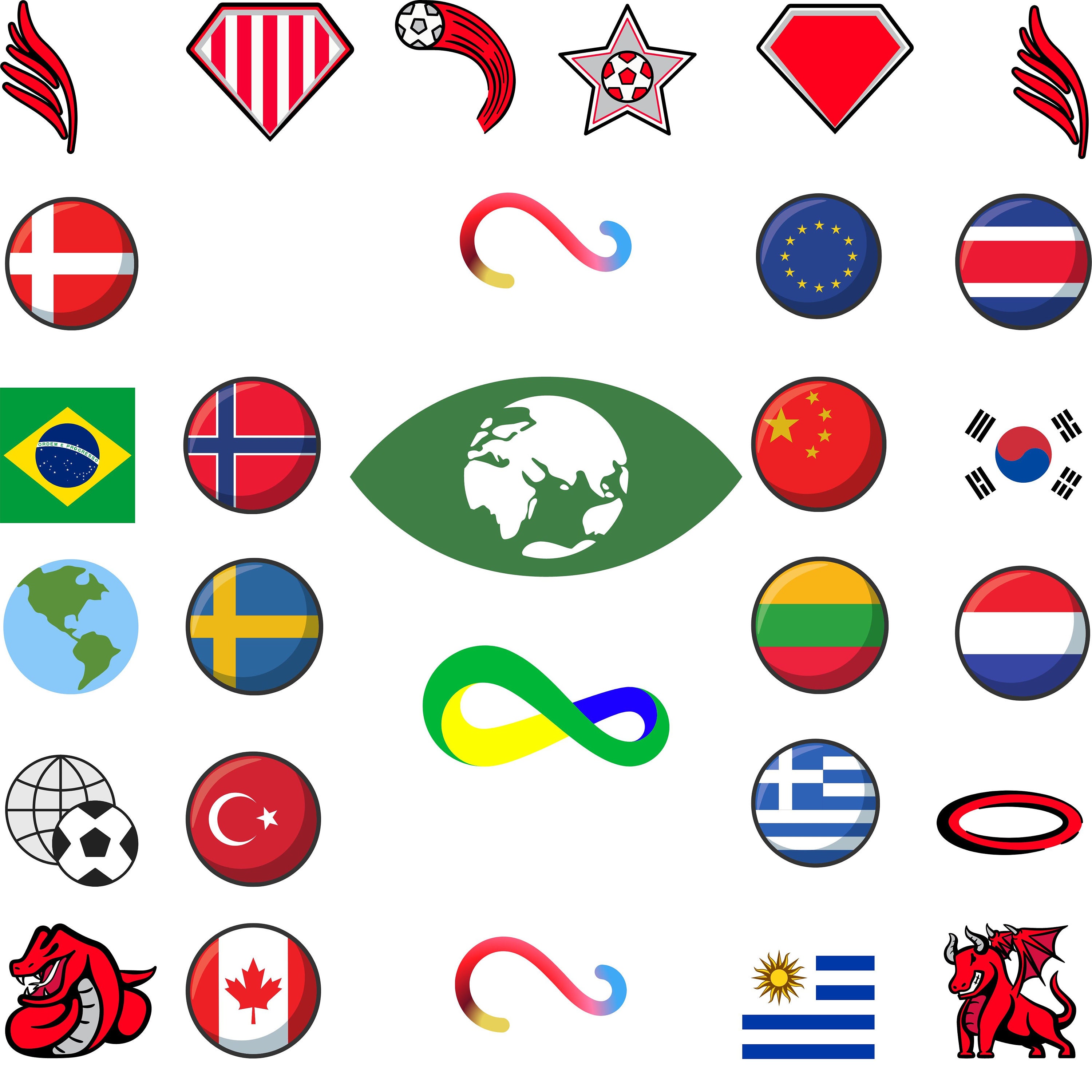 World Cup 2022, Qatar 2022, FIFA World Cup silk flag, emblem