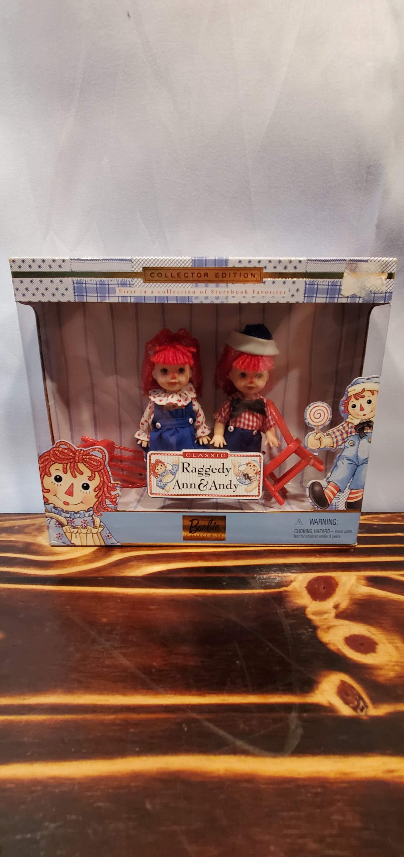 Raggedy ann and andy barbie collectibles top