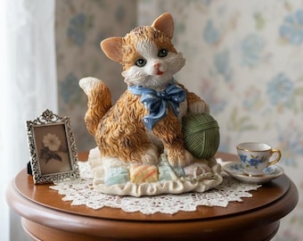 Calico Kitties, Abyssinian, A Breed Apart Series 2 Enesco Cat