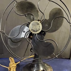 Vintage Emerson Electric 1920’s metal fan