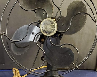 Vintage Emerson Electric 1920’s metal fan
