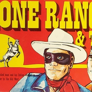 Vintage 1978 Lone Ranger and Tonto board game, COMPLETE