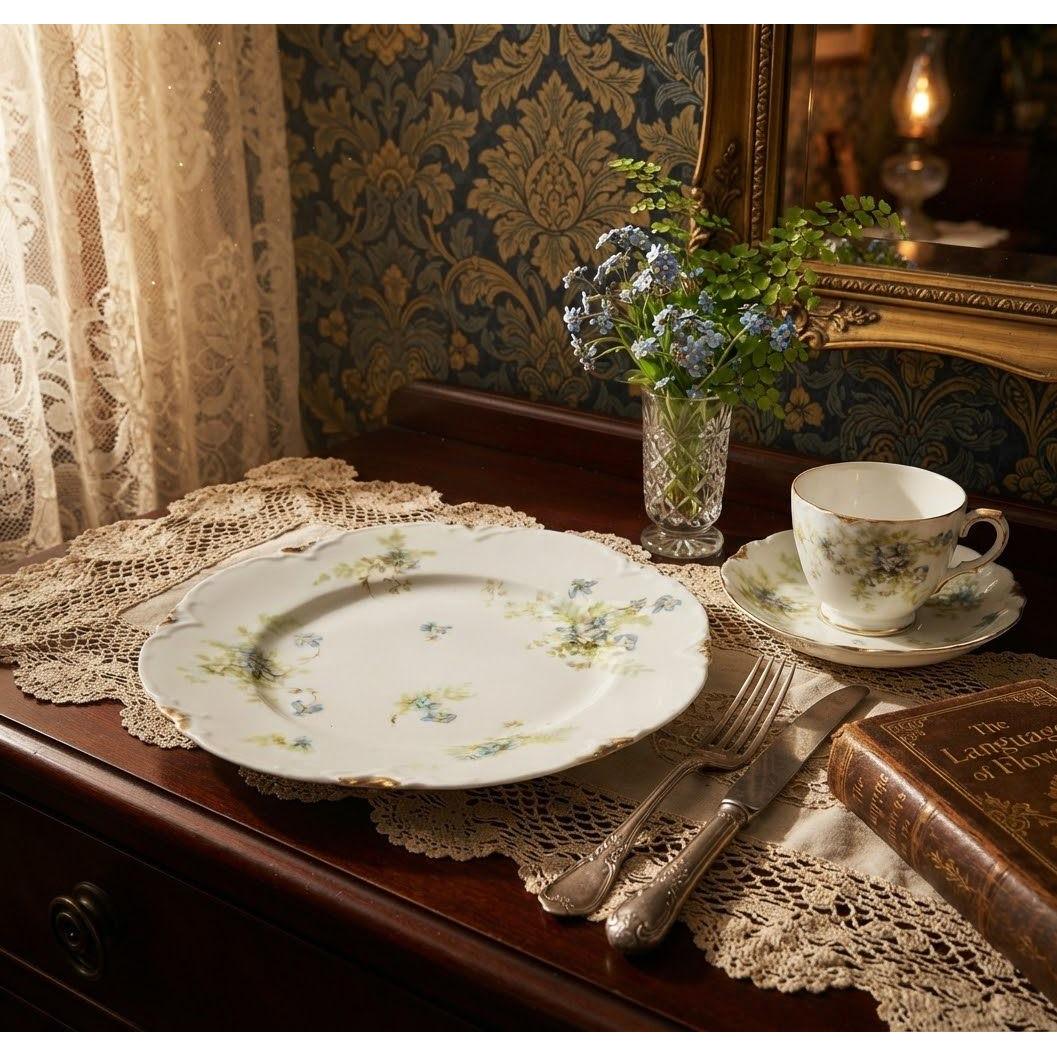 Blue Plates 1900 Antique - Etsy
