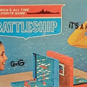 Vintage Battleship Game Milton Bradley Object Sink All Of Your Opponent’s Ships 1967