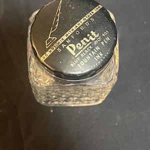 Sanford Penit Blue Black WO905 Fountain Pen Ink Bottle