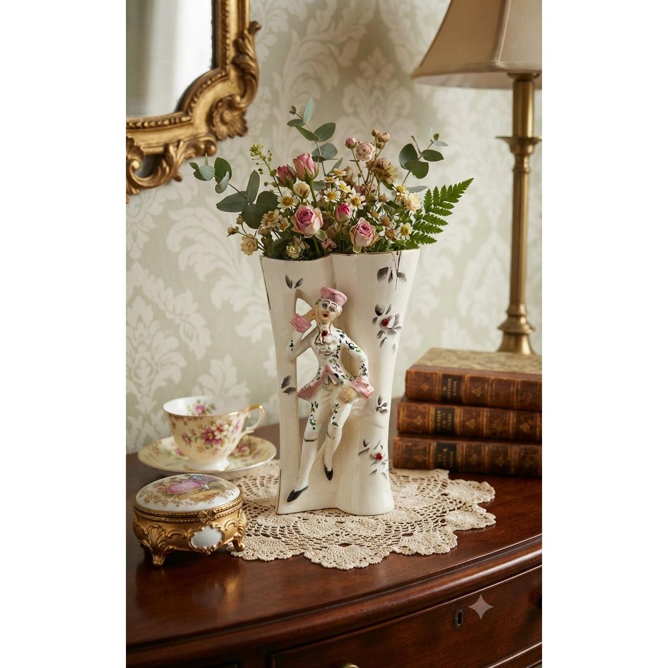 Victorian Figural Bud Vase - Etsy