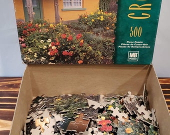 Vintage 500 piece beautiful puzzle