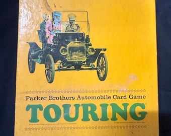 Vintage 1965 Parker Brothers Automobile Card Game
