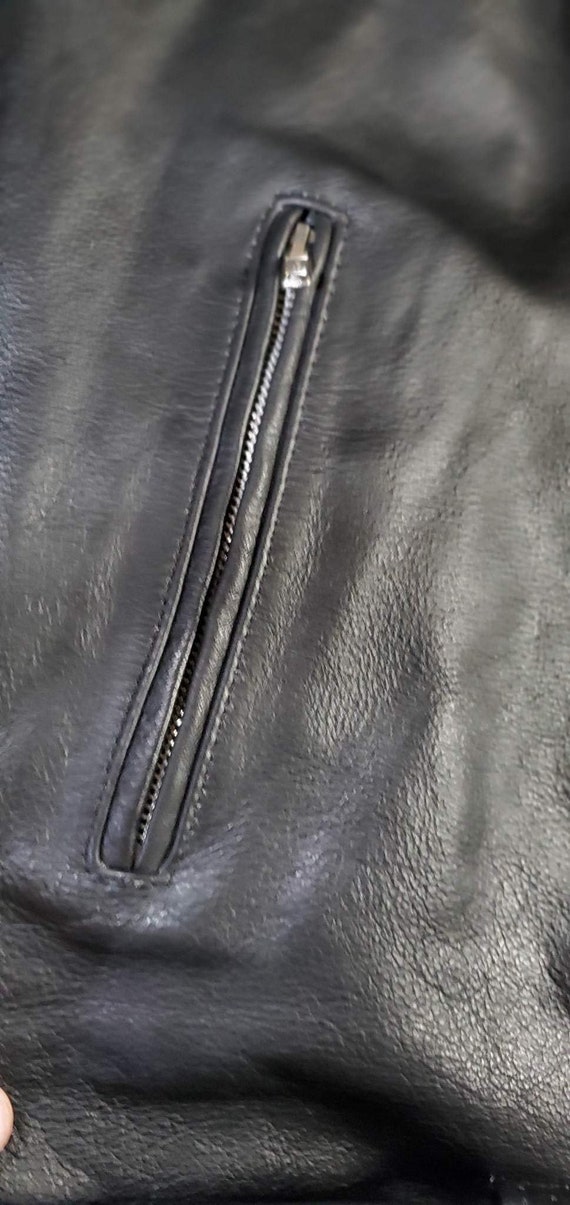 Vintage Unik leather motorcycle jacket— men’s Gem