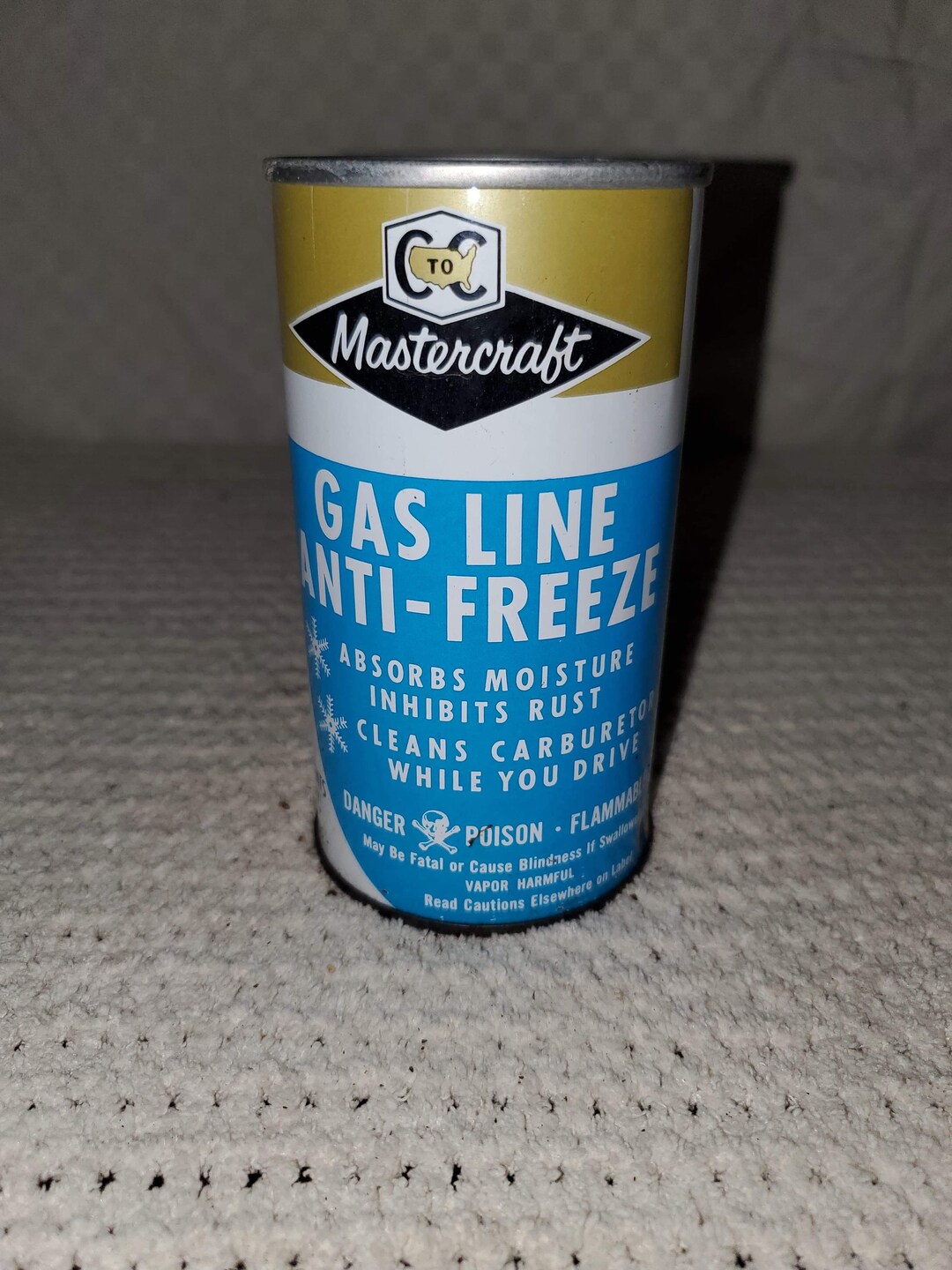 Mastercraft Vintage Antifreeze Can Etsy
