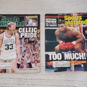 Vintage sports illustrated Magazines