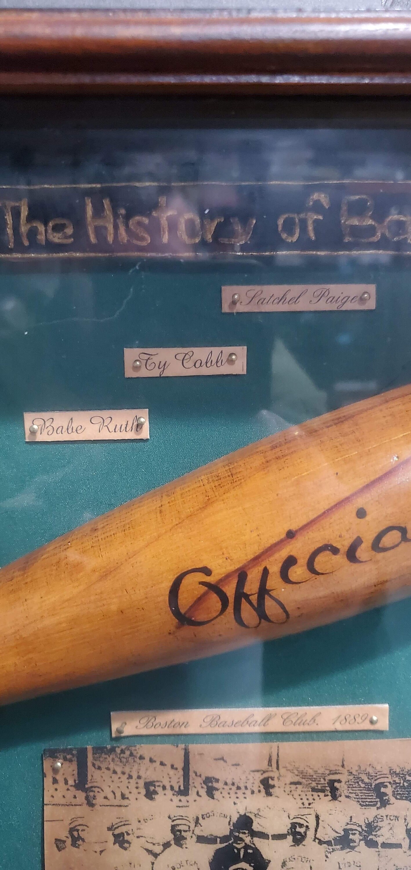 The History of Baseball Large Display Case Shadowbox - Etsy